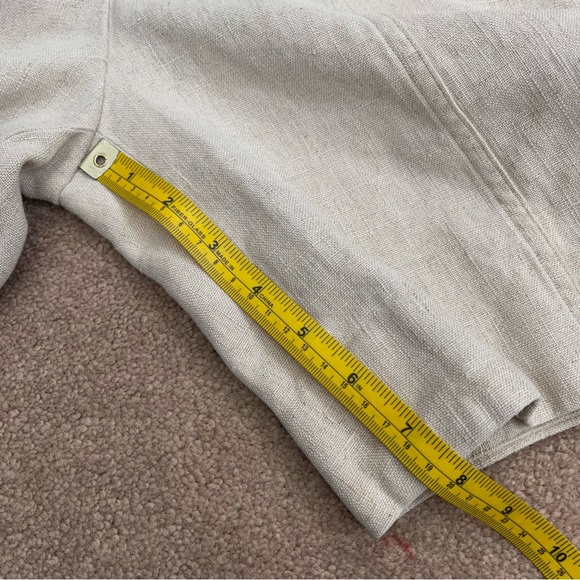 Women’s Bill Atkinson Glen of Michigan Beige Shorts Size 0 High Rise - Picture 4 of 7